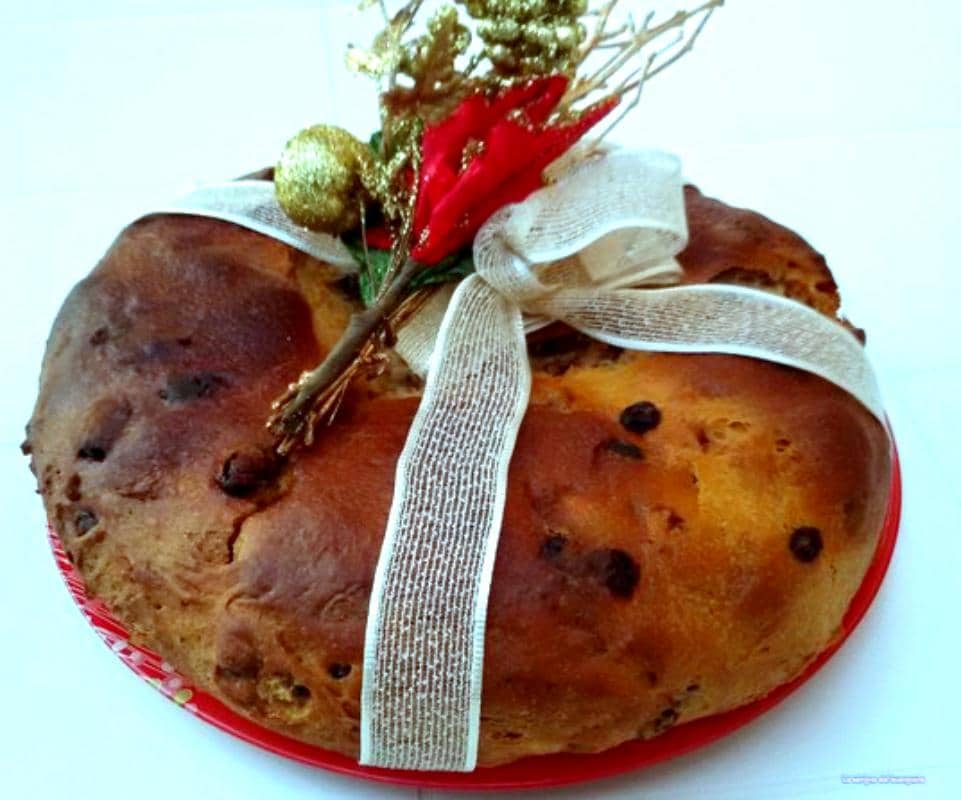 Panettone basso genovese