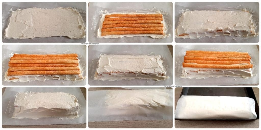 Semifrío delicioso de la fiesta