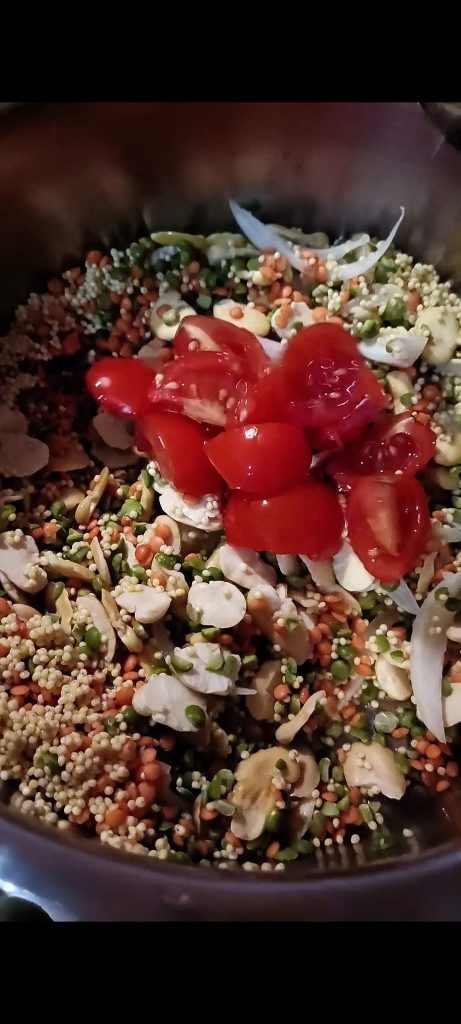 Añadimos los tomates