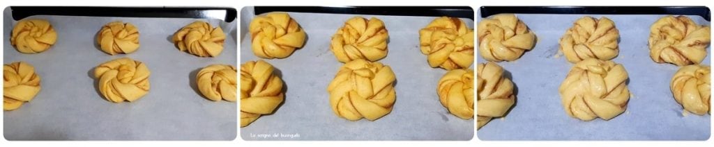 Saffransbullar brioche suecas con azafrán