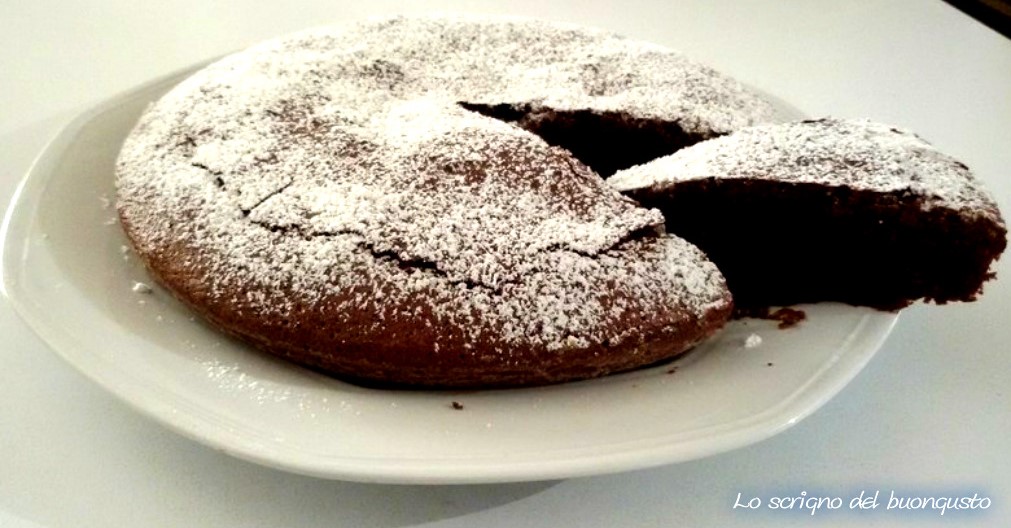 Tarta sin harina al chocolate con licor