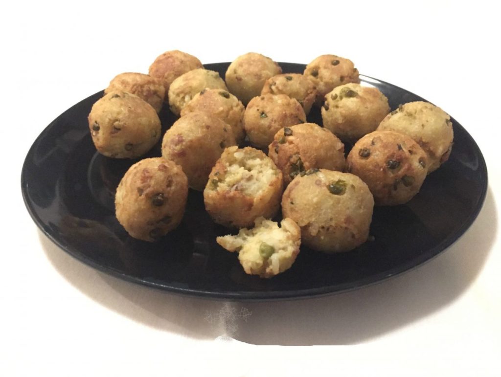 albóndigas de arroz sabrosas