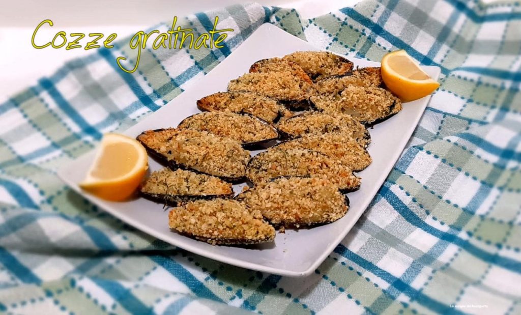 Mejillones gratinados