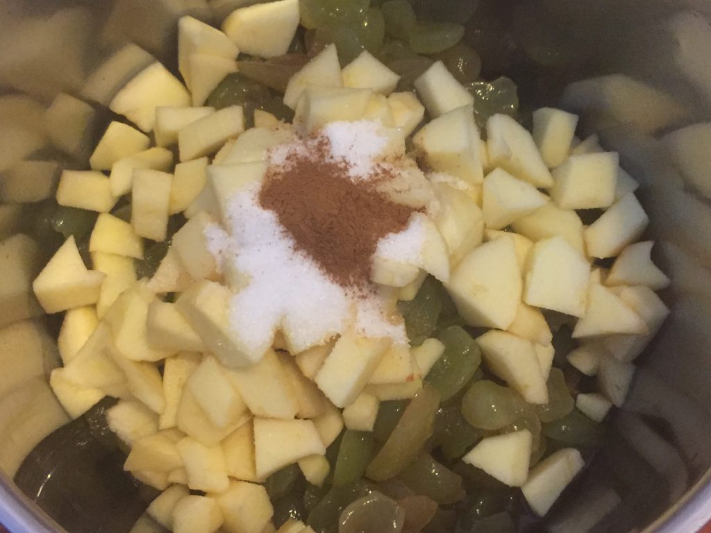 mermelada de uva blanca