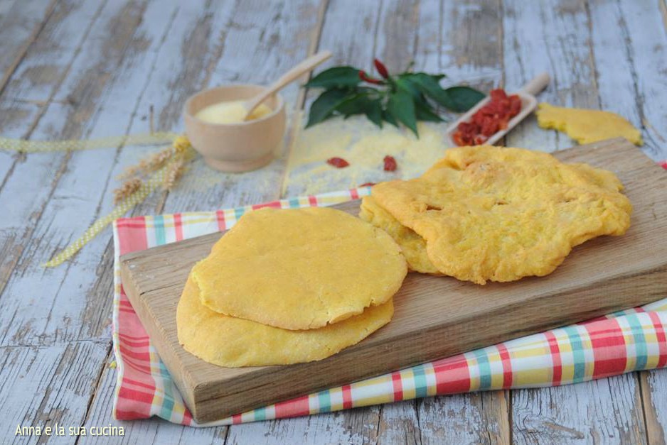 Tortitas de maíz o pizzate calabresas