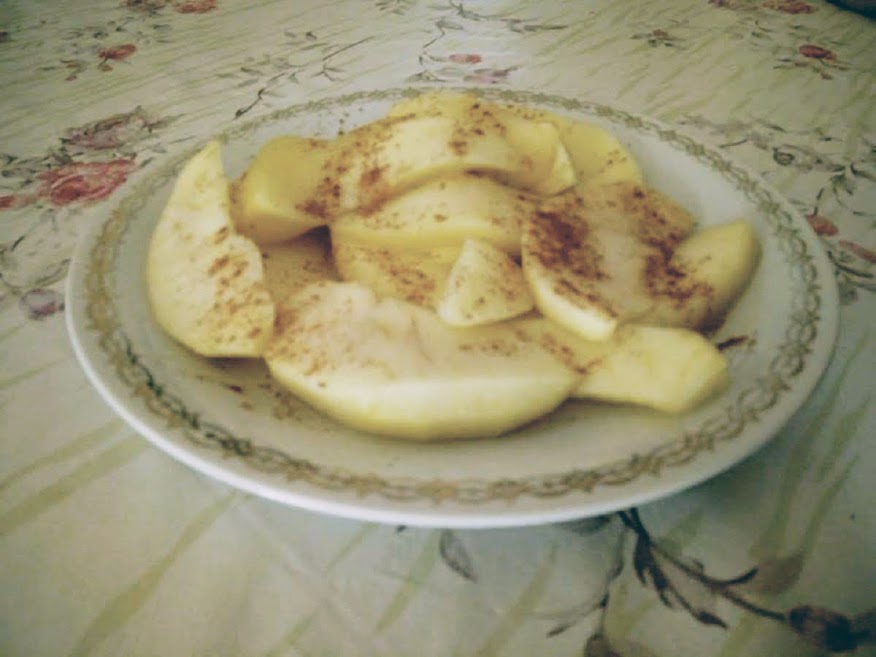 POSTRE DE MANZANAS Y CANELA
