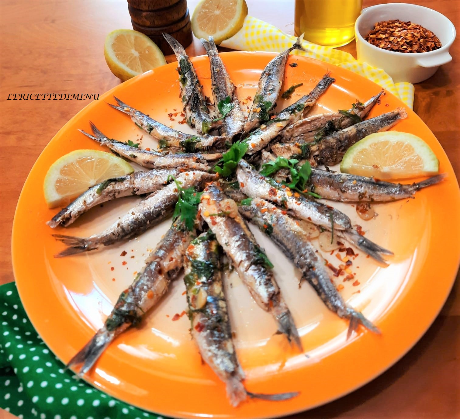Receta de boquerones a la marinera