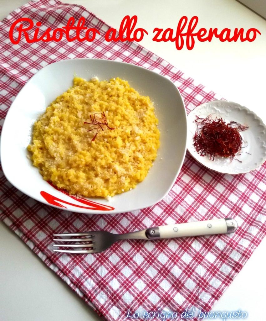 Risotto al azafrán (Abruzzo)
