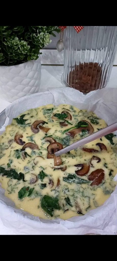 Verter todo en la bandeja de horno