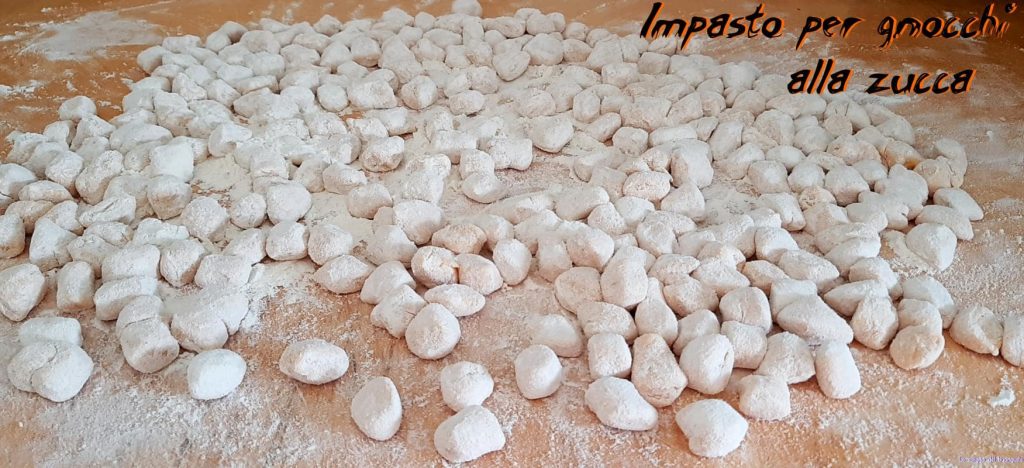 Masa para ñoquis de calabaza