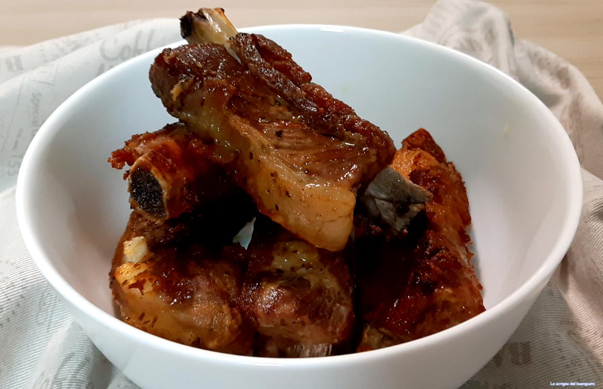 Costillas de cerdo especiadas