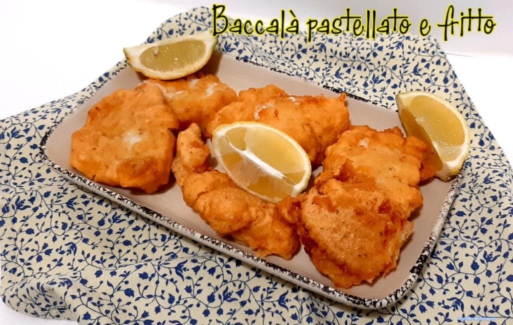 Bacalao rebozado y frito a la romana