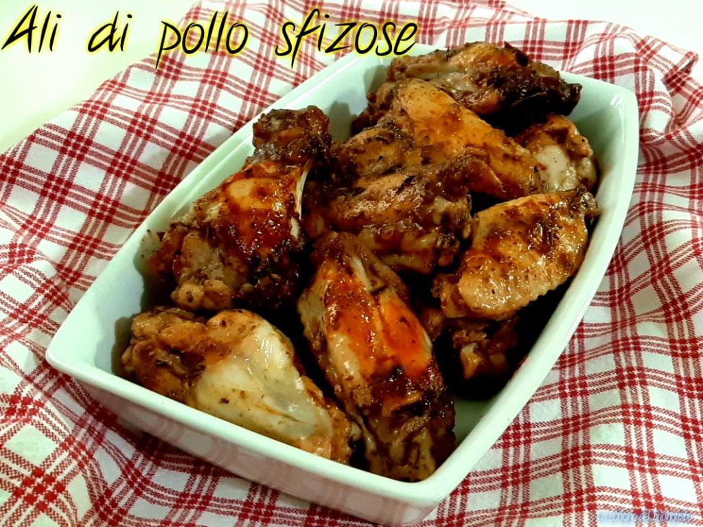 Alitas de pollo sabrosas