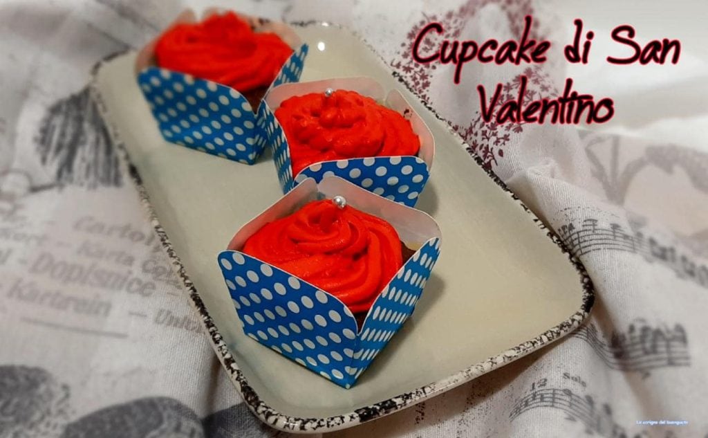 cupcake de San Valentín
