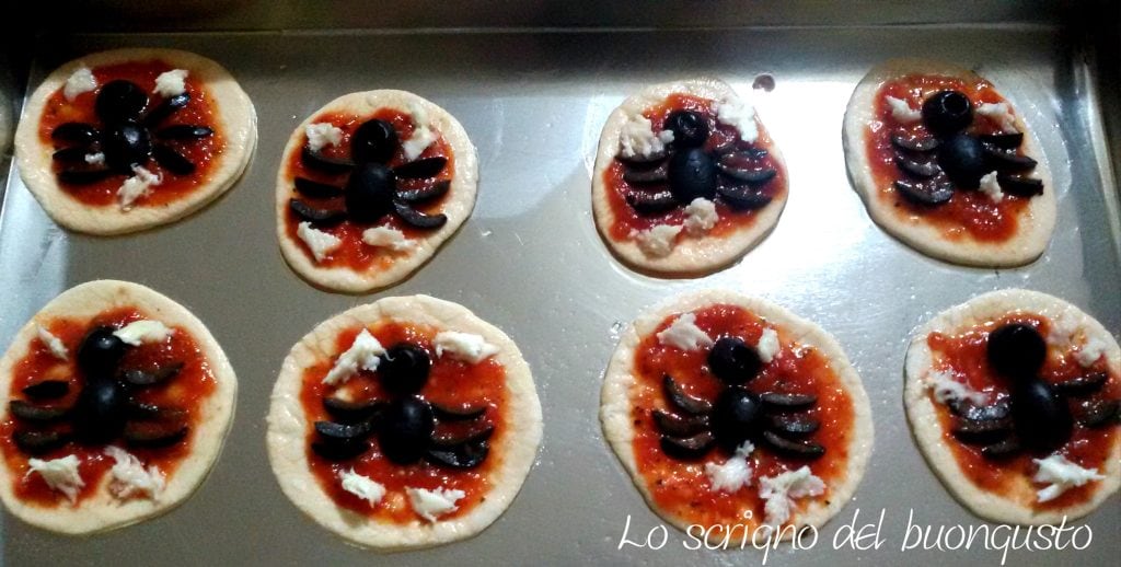 pizzas de Halloween
