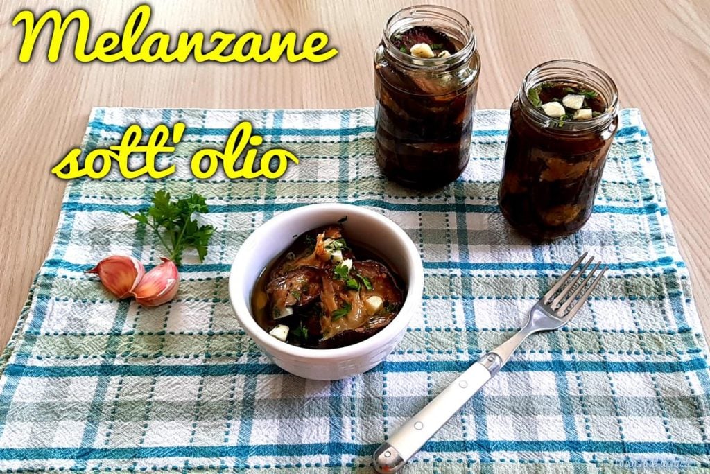 Berenjenas en aceite