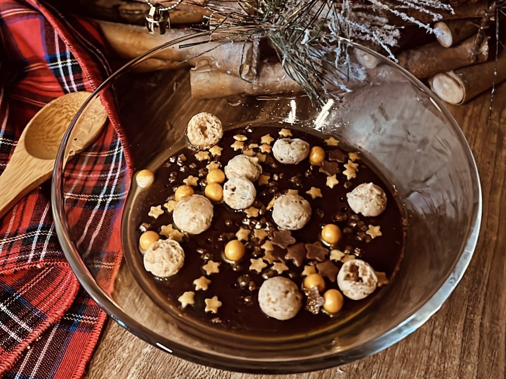 Pudín de chocolate sin lactosa