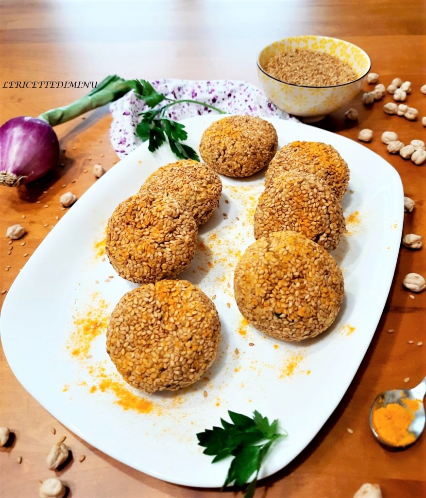 Receta albóndigas de garbanzos al horno