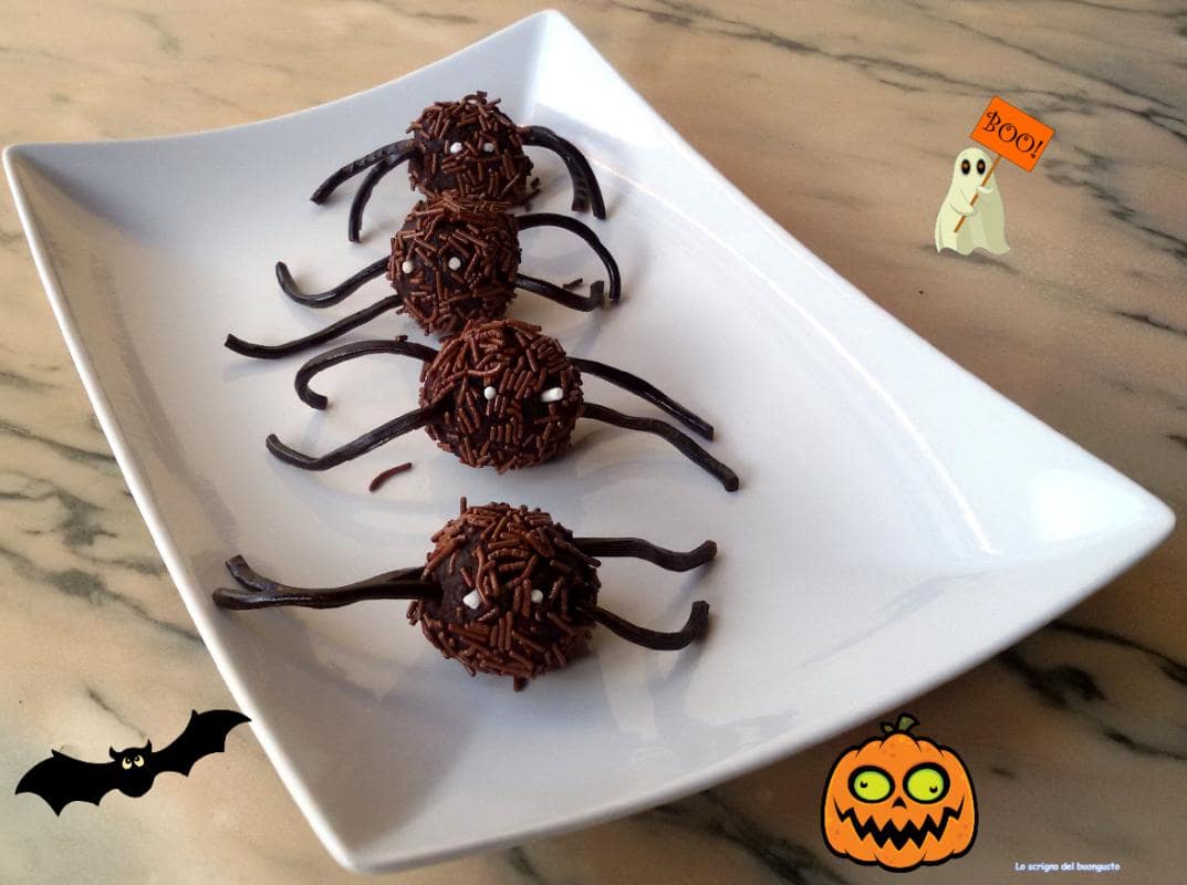 Arañitas de Halloween