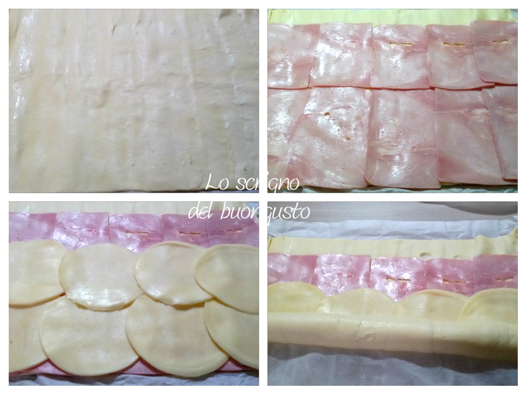 Rollitos de jamón cocido y provola