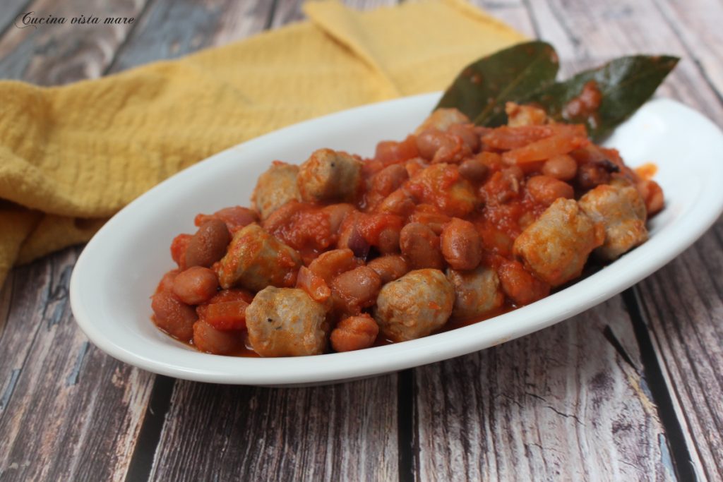 Alubias a la Bud Spencer Cocina vista al mar