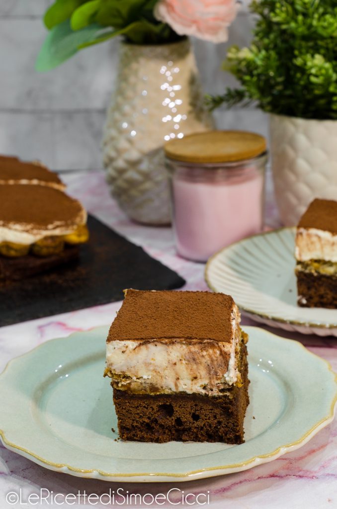 Brownies tiramisú