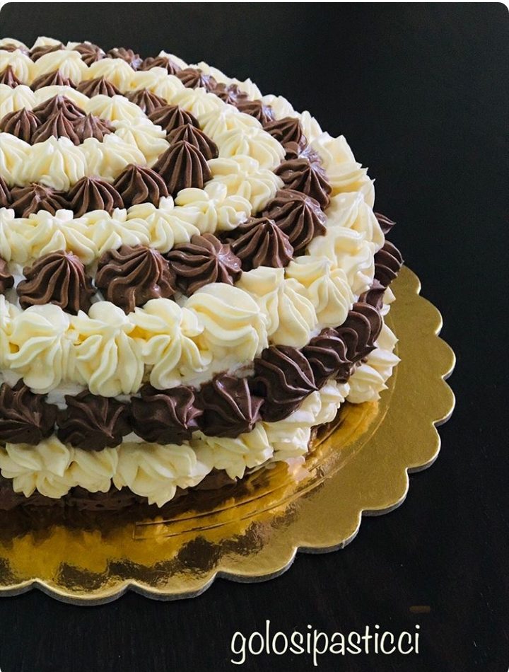 tarta chantilly al doble chocolate