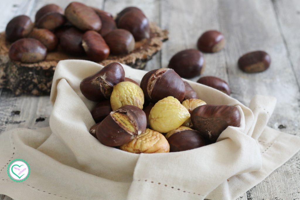 Receta Castañas en freidora de aire