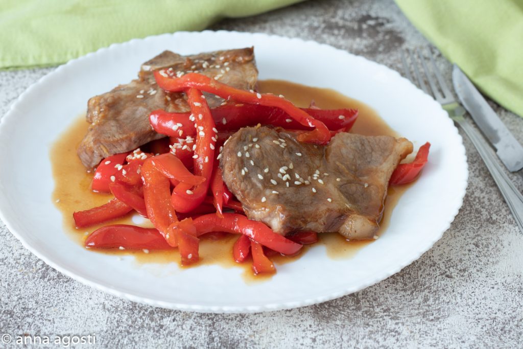 Cerdo agridulce receta china fácil