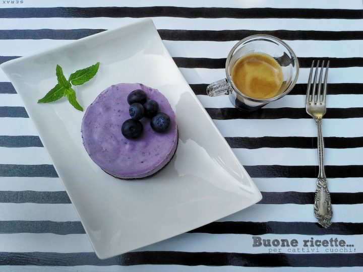 Cheesecake de arándanos