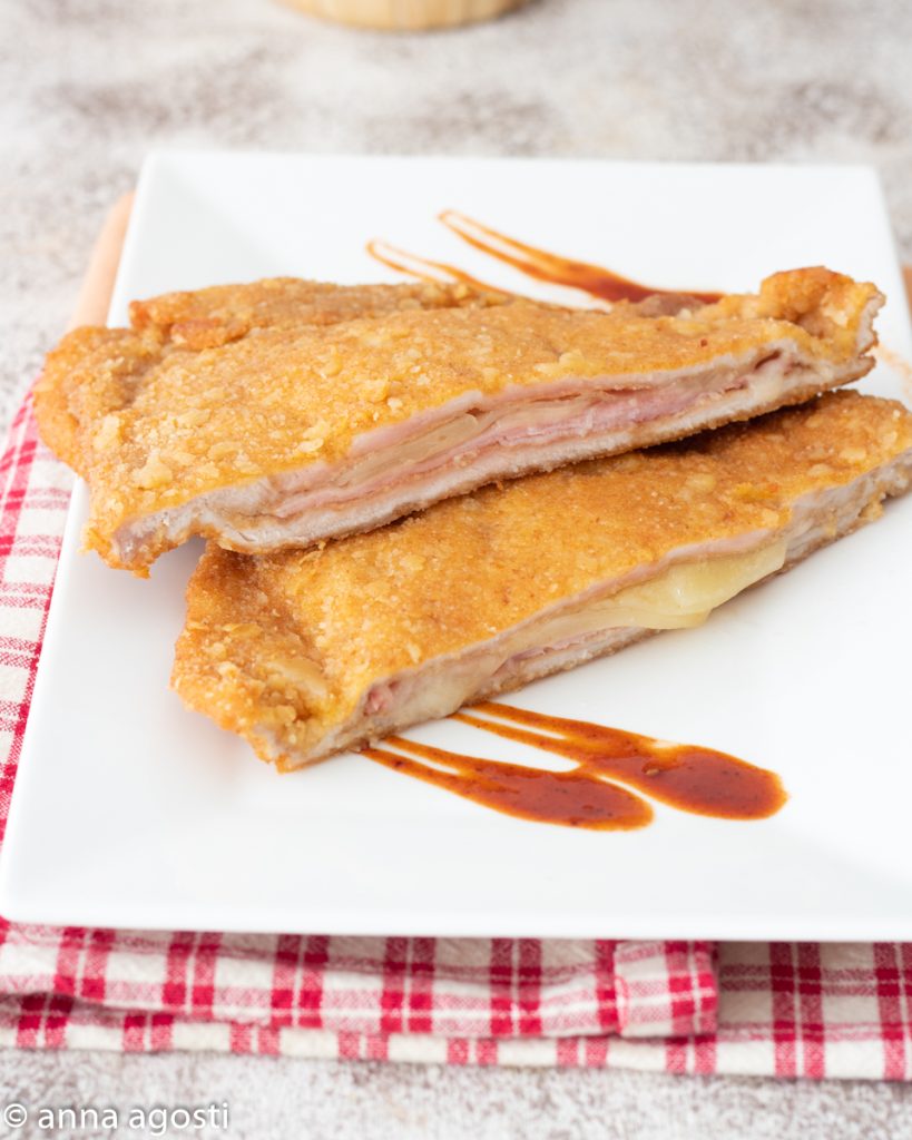 Chuleta de cerdo rellena estilo Rufini