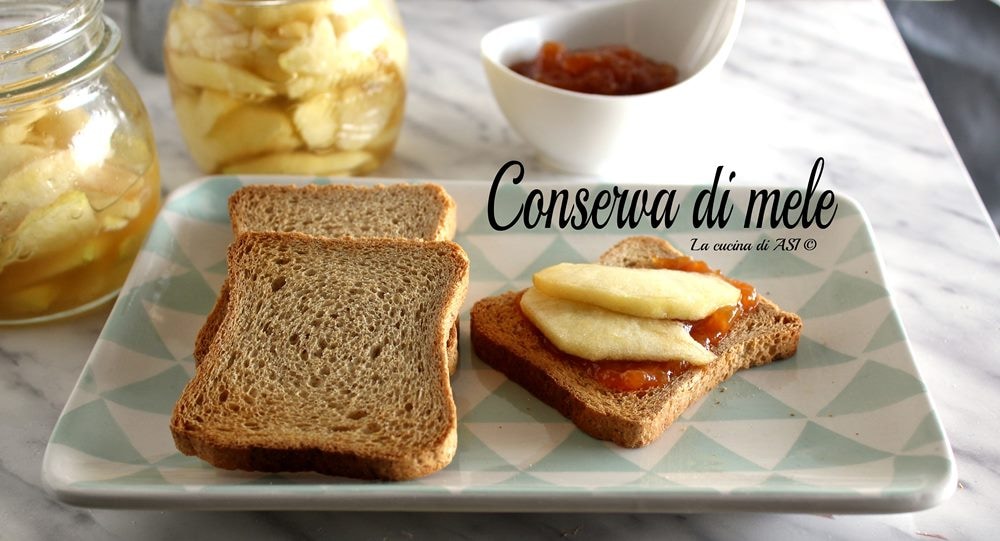 Conserva de manzanas