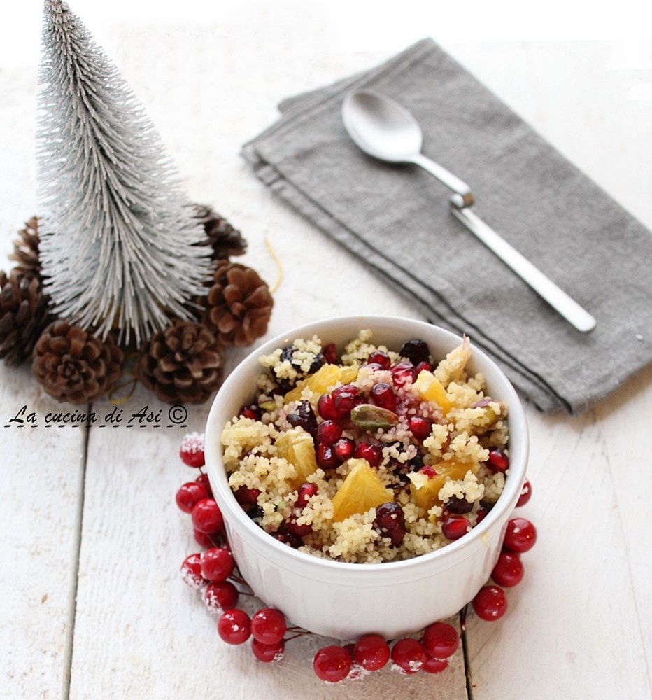 Cous cous dulce vegano