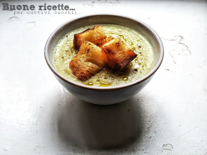 Crema de brócoli romanesco