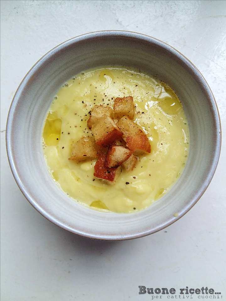 Crema de puerros sin patatas