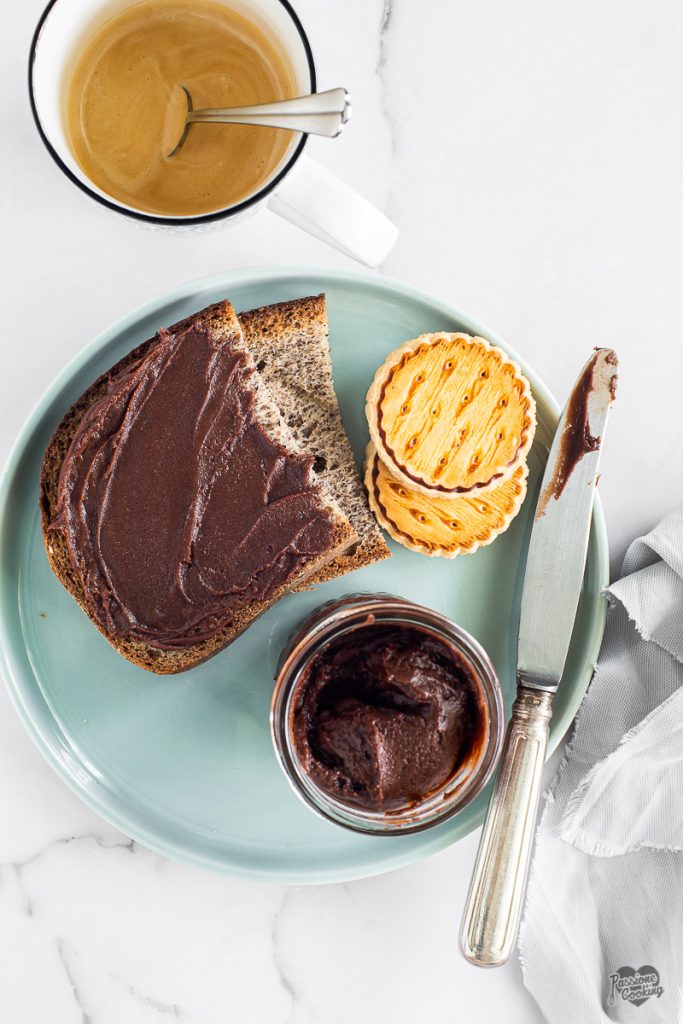 Crema para untar de galletas