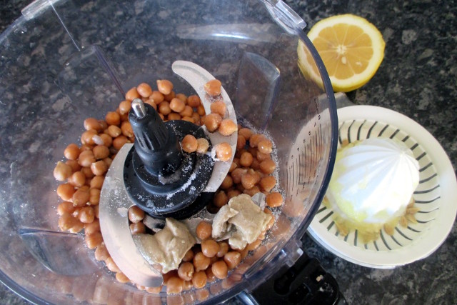 Crepes con espárragos y hummus, Mangia senza Pancia