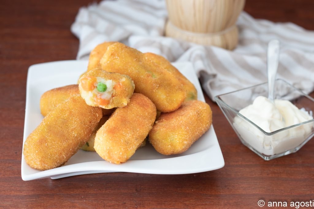 croquetas de verduras al horno