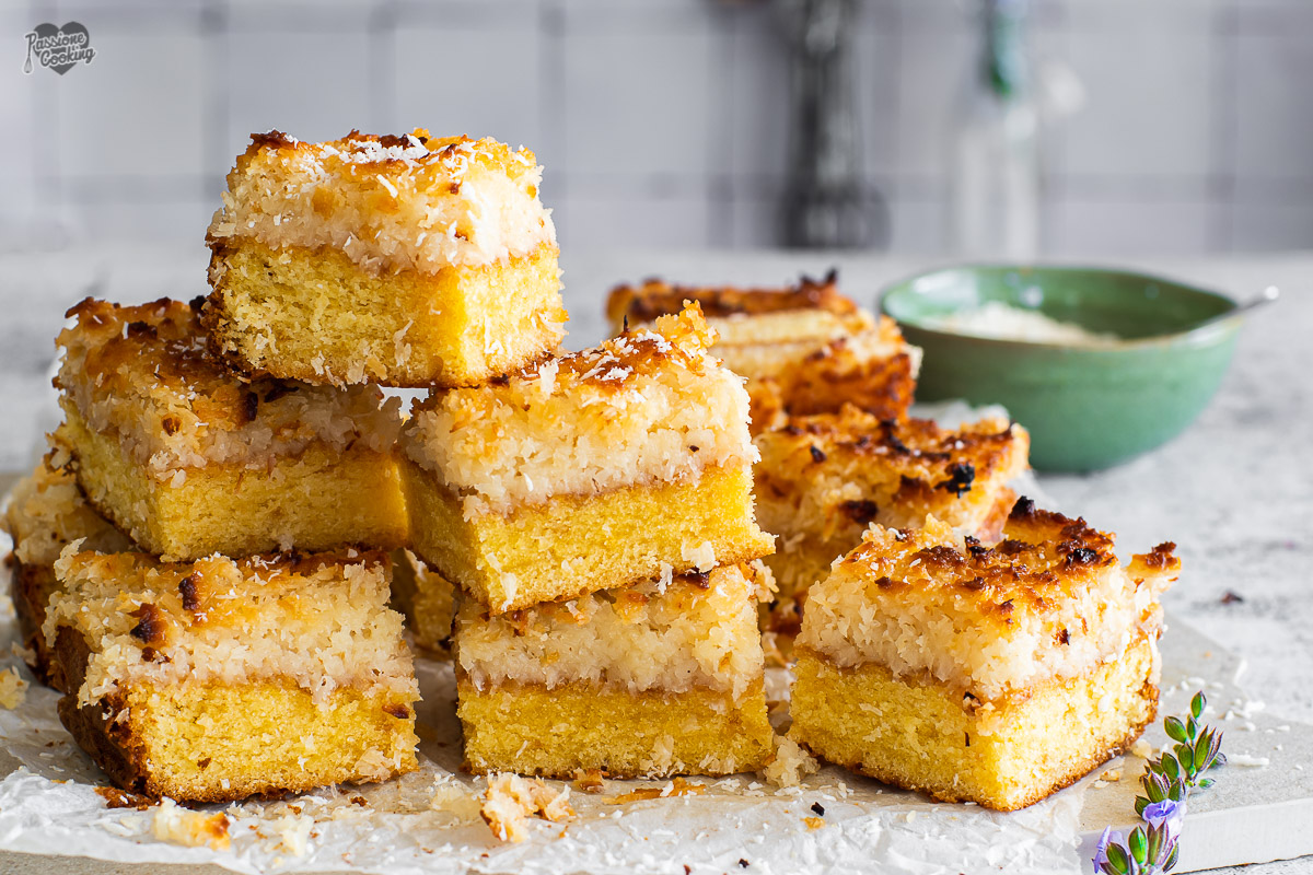 Drömkaka – tarta de coco danesa