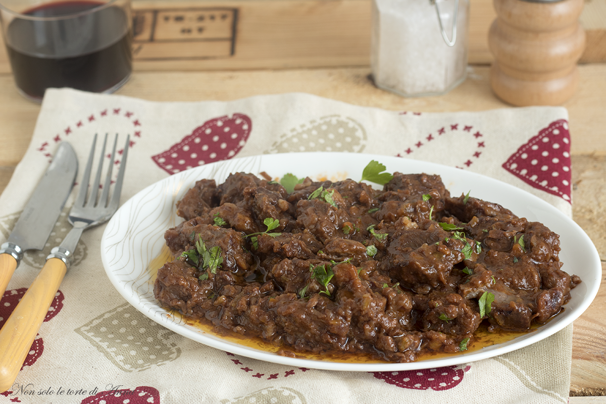 Estofado al vino tinto