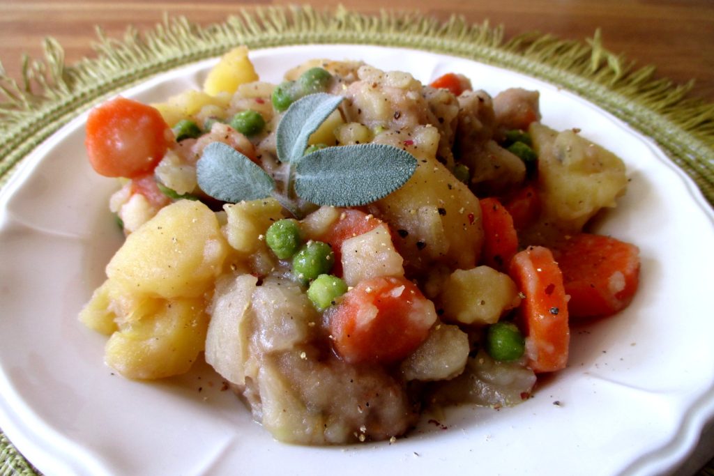 estofado de seitán, Mangia senza Pancia