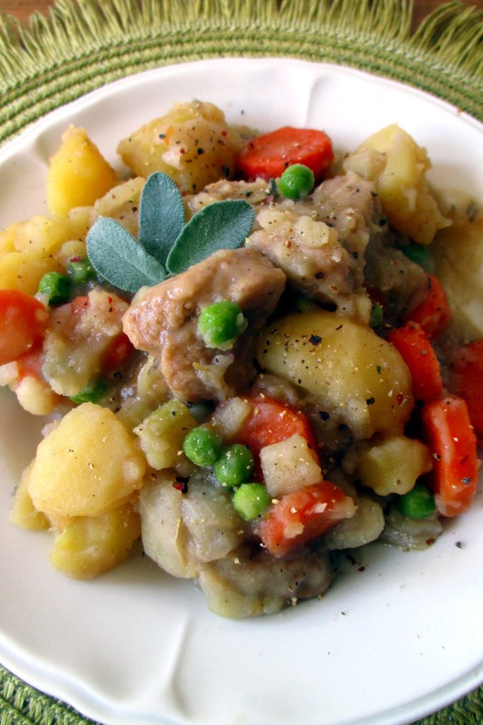 estofado de seitán, Mangia senza Pancia