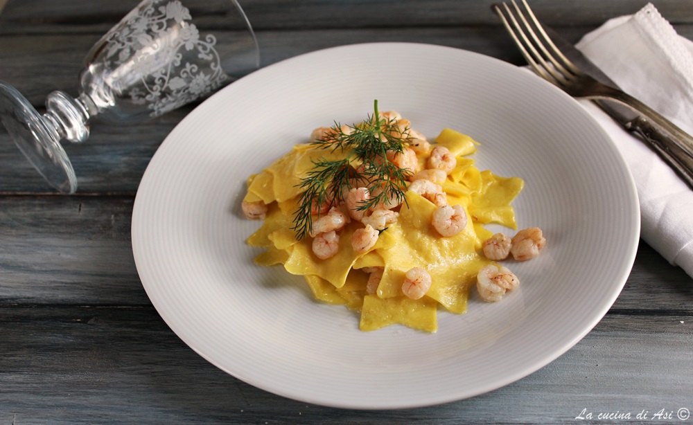 Estrellas con gambas