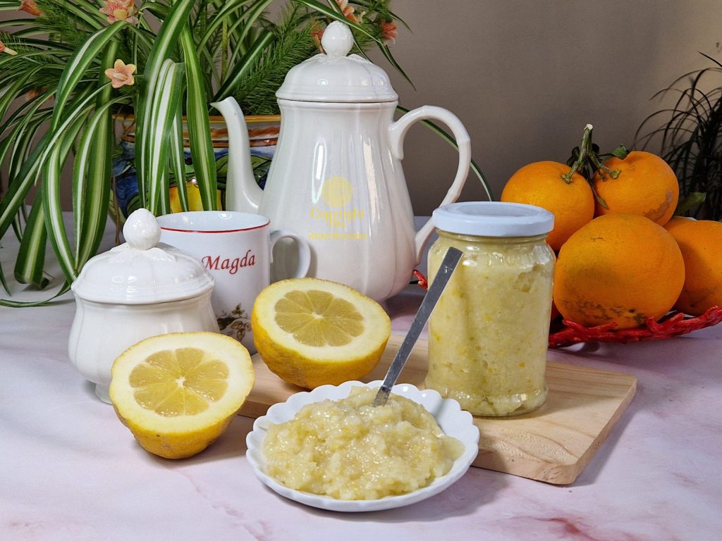 Compota de limones sin azúcar