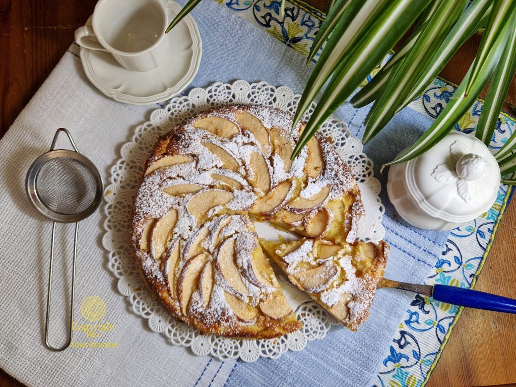 La Tarta de manzana cremosa y dietética