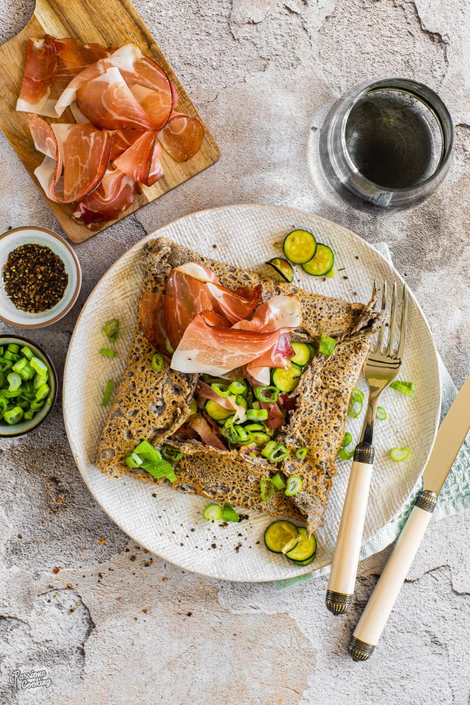 Galette bretona con Speck Alto Adige IGP