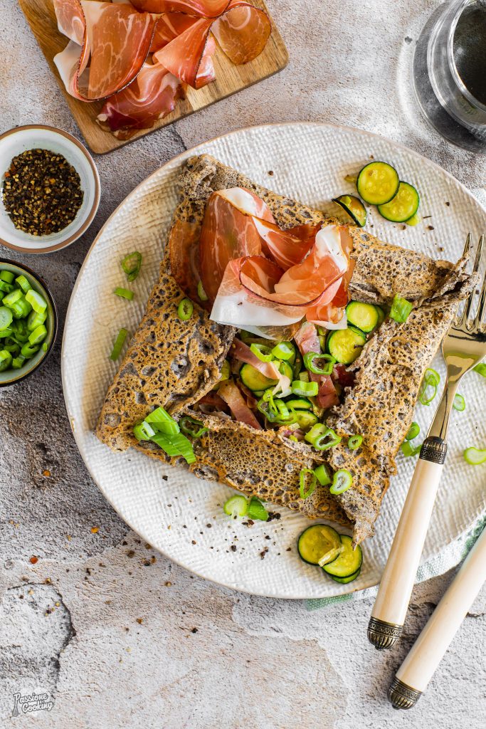 Galette bretona con Speck Alto Adige IGP