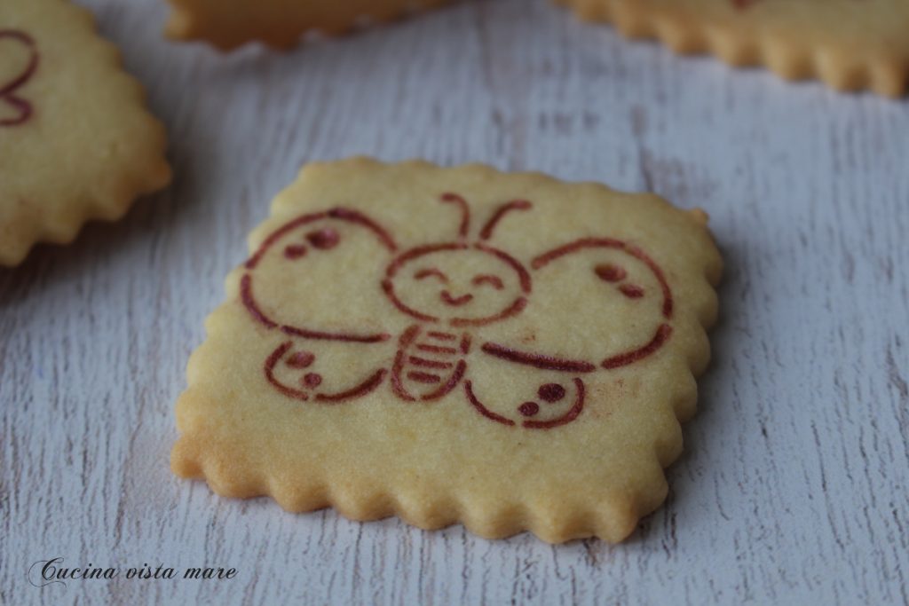 Galletas de masa quebrada decoradas Cocina vista mar