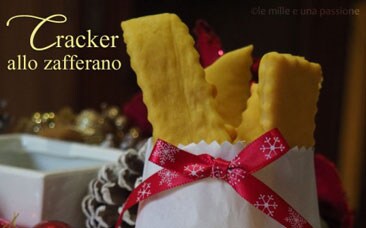 Galletas saladas al azafrán