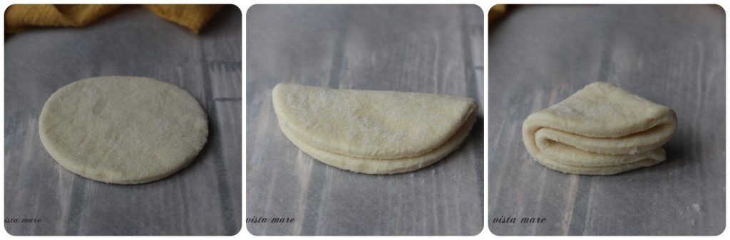 Galletas uzbekas Cocina vista mar